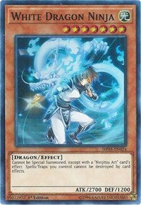 White Dragon Ninja [SHVA-EN024] Super Rare | Galaxy Games LLC