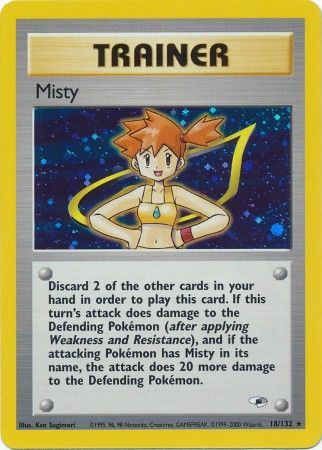 Misty (18/132) [Gym Heroes Unlimited] | Galaxy Games LLC