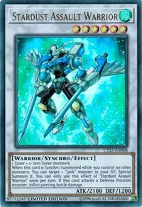 Stardust Assault Warrior [CT15-EN008] Ultra Rare | Galaxy Games LLC