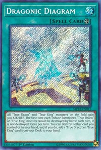 Dragonic Diagram [MP18-EN015] Secret Rare | Galaxy Games LLC