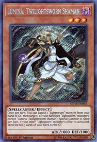 Lumina, Twilightsworn Shaman [MP18-EN052] Secret Rare | Galaxy Games LLC