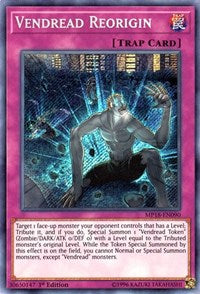 Vendread Reorigin [MP18-EN090] Secret Rare | Galaxy Games LLC