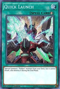 Quick Launch [MP18-EN139] Secret Rare | Galaxy Games LLC