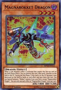 Magnarokket Dragon [MP18-EN112] Ultra Rare | Galaxy Games LLC