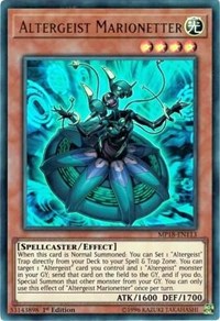 Altergeist Marionetter [MP18-EN113] Ultra Rare | Galaxy Games LLC