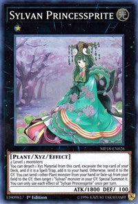 Sylvan Princessprite [MP18-EN026] Super Rare | Galaxy Games LLC