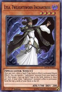 Lyla, Twilightsworn Enchantress [MP18-EN051] Super Rare | Galaxy Games LLC