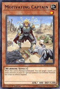 Motivating Captain [MP18-EN055] Rare | Galaxy Games LLC