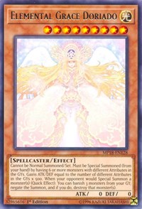 Elemental Grace Doriado [MP18-EN128] Rare | Galaxy Games LLC