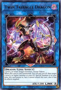 Twin Triangle Dragon [MP18-EN134] Rare | Galaxy Games LLC