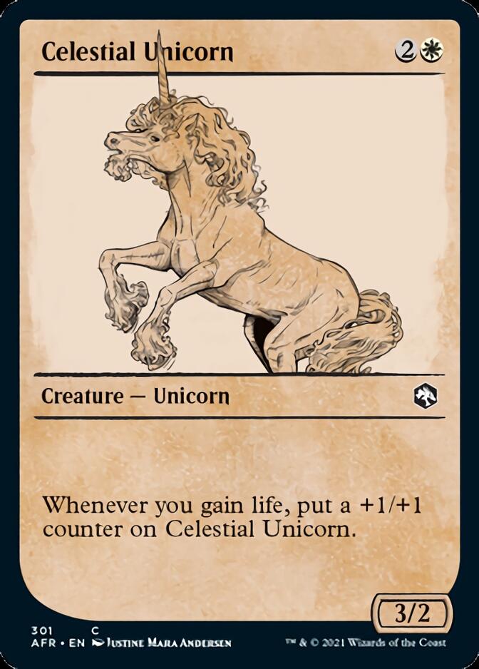 Celestial Unicorn (Showcase) [Dungeons & Dragons: Adventures in the Forgotten Realms] | Galaxy Games LLC