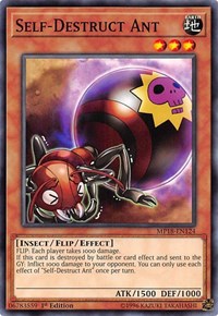 Self-Destruct Ant [MP18-EN124] Common | Galaxy Games LLC