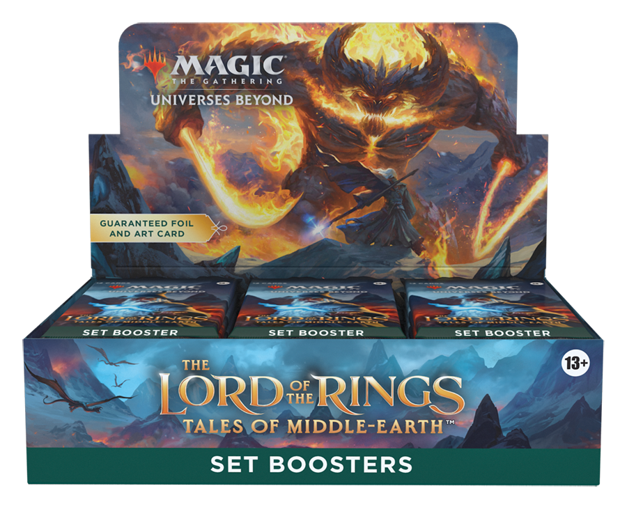 The Lord of the Rings: Tales of Middle-earth - Set Booster Box | Galaxy Games LLC