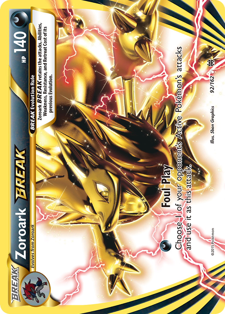 Zoroark BREAK (92/162) [XY: BREAKthrough] | Galaxy Games LLC