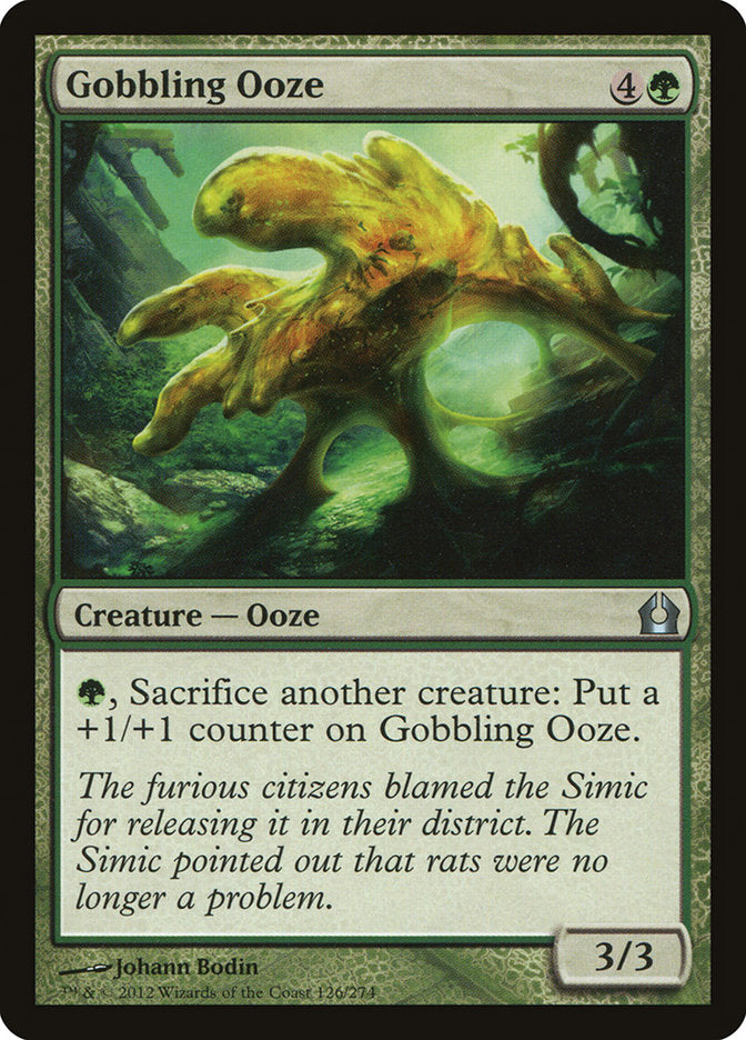 Gobbling Ooze [Return to Ravnica] | Galaxy Games LLC