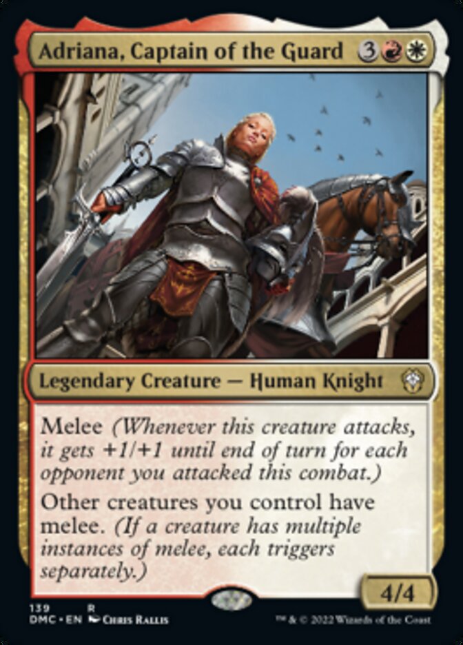 Adriana, Captain of the Guard [Dominaria United Commander] | Galaxy Games LLC