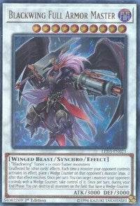 Blackwing Full Armor Master [LED3-EN023] Ultra Rare | Galaxy Games LLC