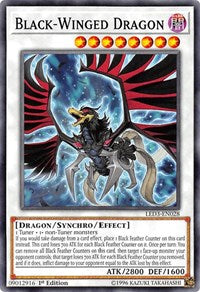 Black-Winged Dragon [LED3-EN028] Common | Galaxy Games LLC