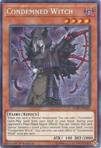 Condemned Witch [SOFU-EN028] Secret Rare | Galaxy Games LLC