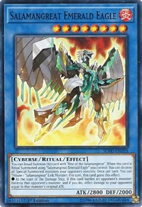 Salamangreat Emerald Eagle [SOFU-EN033] Common | Galaxy Games LLC