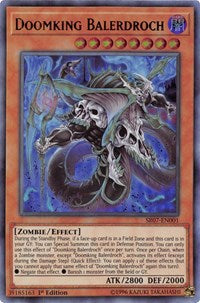 Doomking Balerdroch [SR07-EN001] Ultra Rare | Galaxy Games LLC