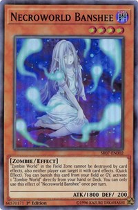 Necroworld Banshee [SR07-EN002] Super Rare | Galaxy Games LLC