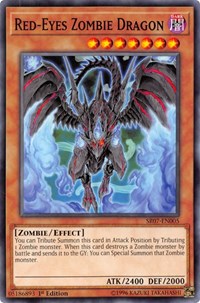 Red-Eyes Zombie Dragon [SR07-EN005] Common | Galaxy Games LLC