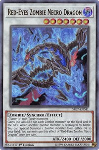 Red-Eyes Zombie Necro Dragon [SR07-EN041] Ultra Rare | Galaxy Games LLC