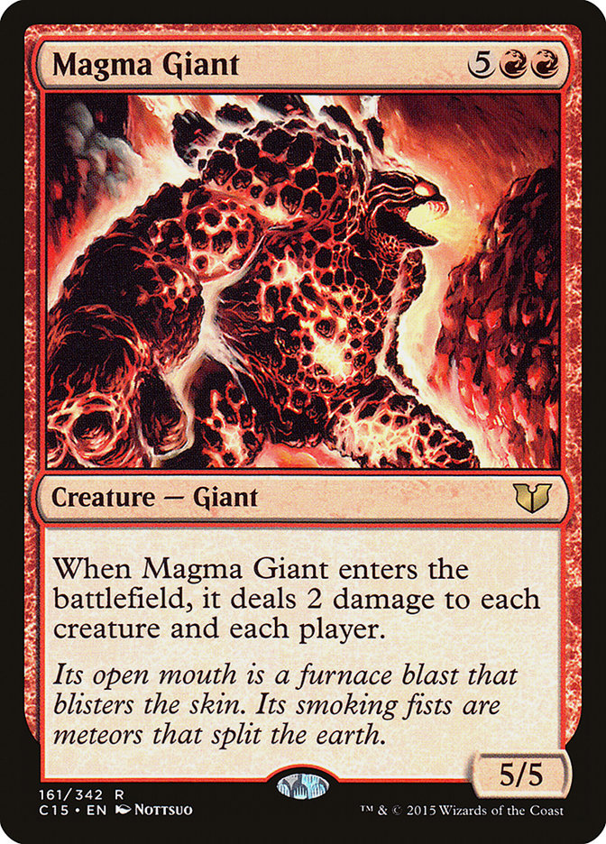 Magma Giant [Commander 2015] | Galaxy Games LLC