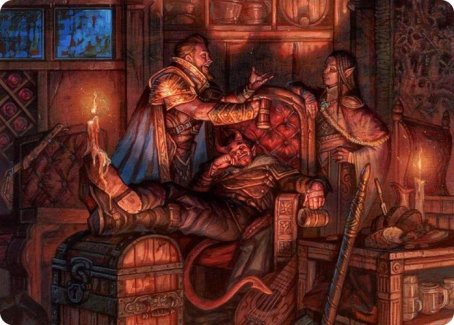 Long Rest Art Card [Dungeons & Dragons: Adventures in the Forgotten Realms Art Series] | Galaxy Games LLC