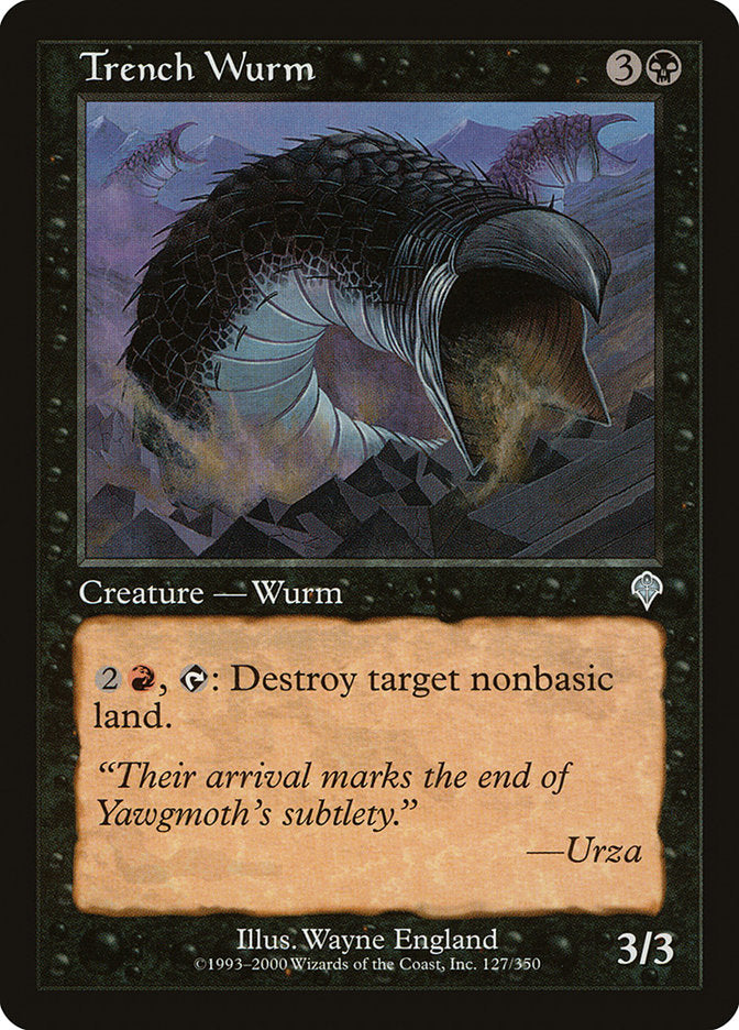Trench Wurm [Invasion] | Galaxy Games LLC