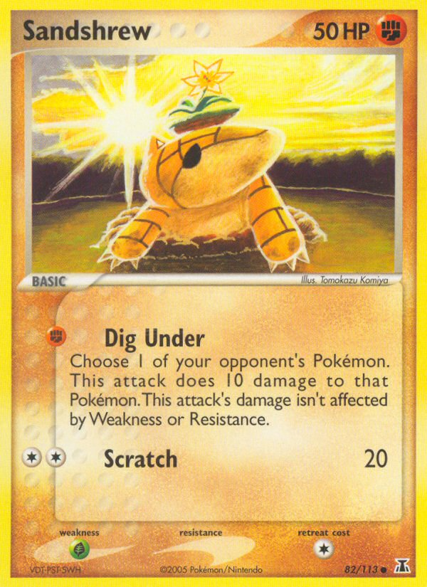 Sandshrew (82/113) [EX: Delta Species] | Galaxy Games LLC