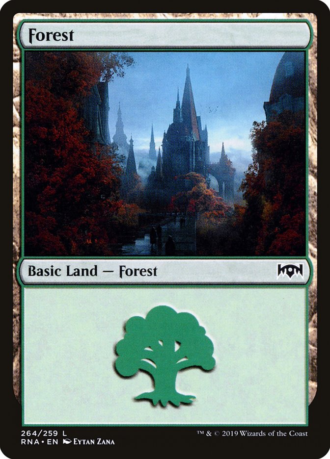 Forest (264) [Ravnica Allegiance] | Galaxy Games LLC