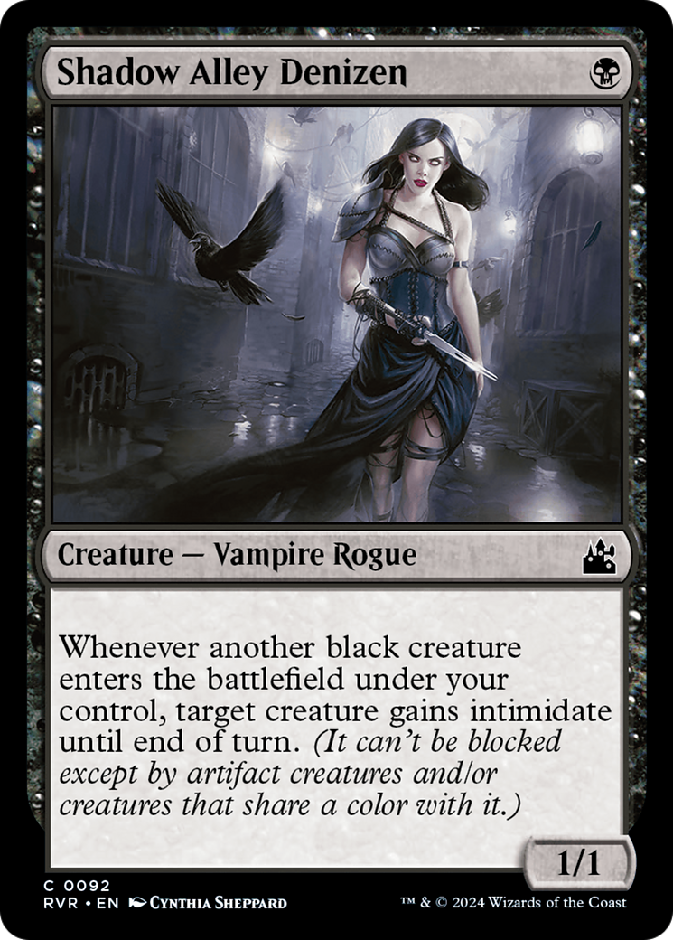Shadow Alley Denizen [Ravnica Remastered] | Galaxy Games LLC