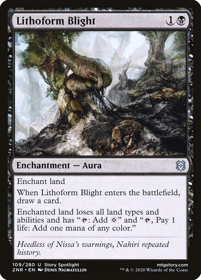 Lithoform Blight [Zendikar Rising] | Galaxy Games LLC