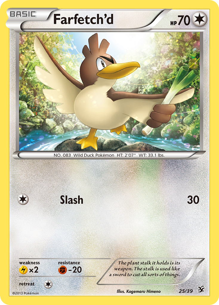 Farfetch'd (25/39) [XY: Kalos Starter Set] | Galaxy Games LLC