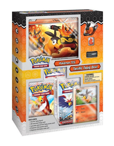 Black & White: Emerging Powers - Terrific Tepig Box | Galaxy Games LLC