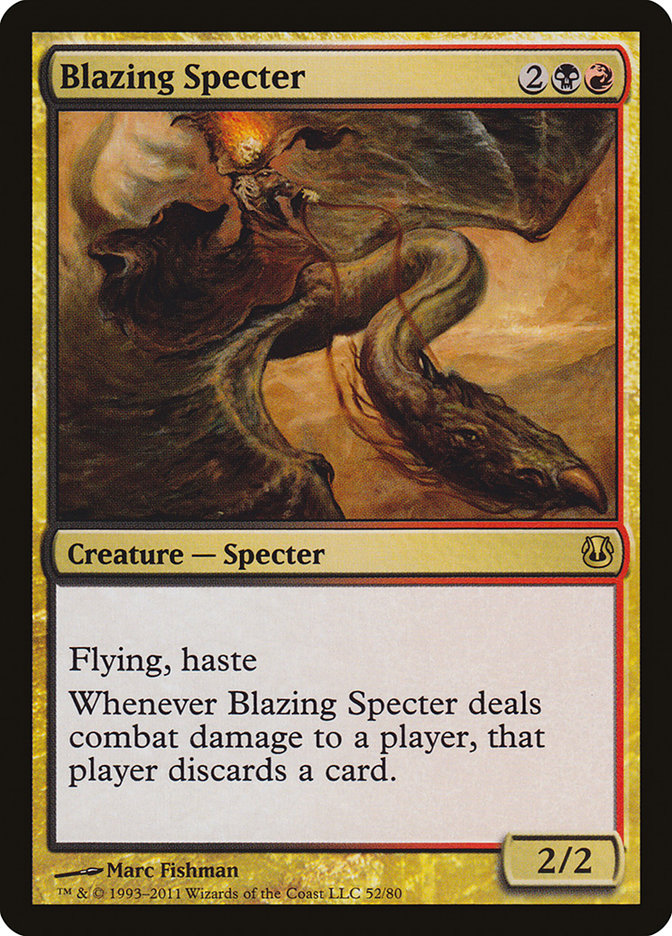 Blazing Specter [Duel Decks: Ajani vs. Nicol Bolas] | Galaxy Games LLC