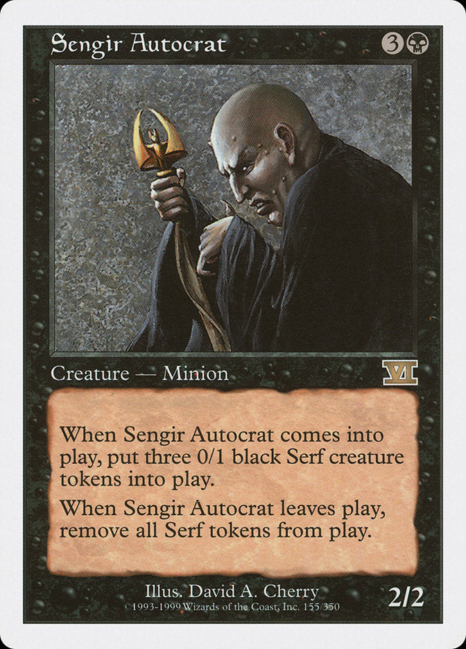 Sengir Autocrat [Classic Sixth Edition] | Galaxy Games LLC