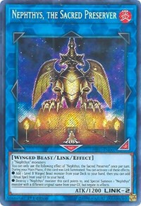 Nephthys, the Sacred Preserver [HISU-EN007] Secret Rare | Galaxy Games LLC