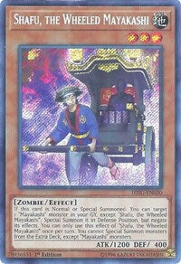 Shafu, the Wheeled Mayakashi [HISU-EN030] Secret Rare | Galaxy Games LLC