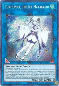 Yuki-Onna, the Ice Mayakashi [HISU-EN037] Secret Rare | Galaxy Games LLC