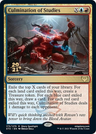 Culmination of Studies [Strixhaven: School of Mages Prerelease Promos] | Galaxy Games LLC