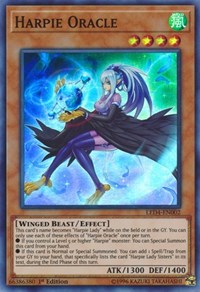 Harpie Oracle [LED4-EN002] Super Rare | Galaxy Games LLC