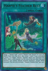 Harpie's Feather Rest [LED4-EN004] Ultra Rare | Galaxy Games LLC