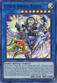 Cyber Angel Izana [LED4-EN012] Super Rare | Galaxy Games LLC