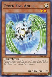 Cyber Egg Angel [LED4-EN013] Rare | Galaxy Games LLC