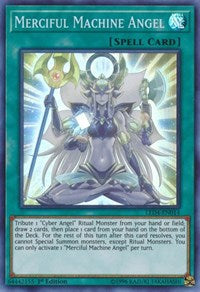 Merciful Machine Angel [LED4-EN014] Super Rare | Galaxy Games LLC