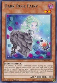 Dark Rose Fairy [LED4-EN024] Rare | Galaxy Games LLC