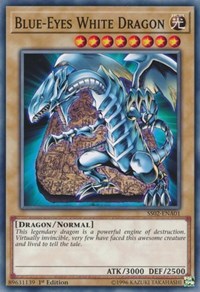 Blue-Eyes White Dragon [SS02-ENA01] Common | Galaxy Games LLC